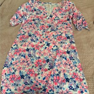 Lilly Pulitzer EASLEY SHORT SLEEVE dress size large